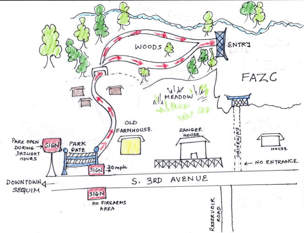 FAZC Entrance Map